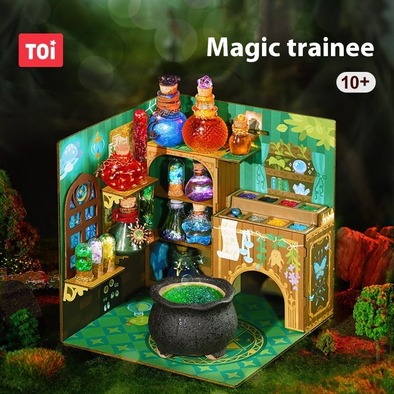Magic potion bottle children diy potion bottle material kit magic trainee puzzle decompression creative toys puzzle holiday gift