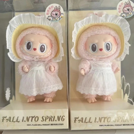 Labubu Sweetheart Mokoko Series I Vinyl & Plush Keychain – Adorable Crafted Details