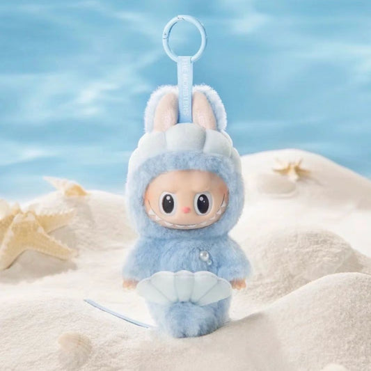 Merlion Pop Mart Milan Labubu Keychain - Vinyl Plush Doll Collectible, Trendy Festive Gift for Girls