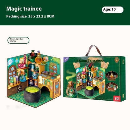Magic potion bottle children diy potion bottle material kit magic trainee puzzle decompression creative toys puzzle holiday gift