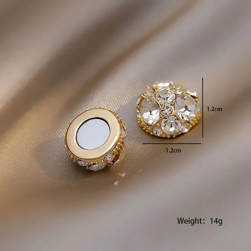 Rings magnetic earrings for women without ear holes earrings