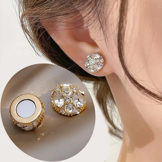 Rings magnetic earrings for women without ear holes earrings